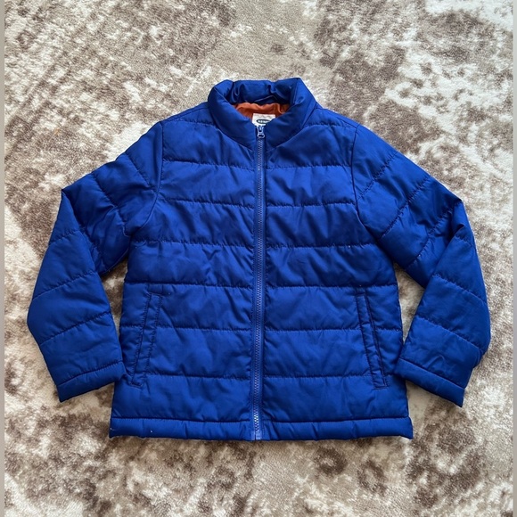 Old Navy Other - Old Navy Vibrant Blue Kids Puffer Full-Zip Jacket Size 6-7